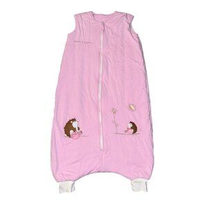 Slumbersac Winter Sleeping Bag Sac With Feet Toddler Girls 4T Pink Tog Hedgehog